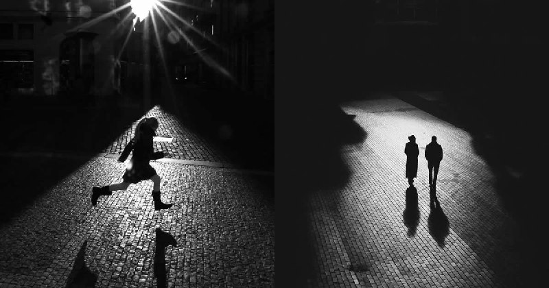 30 Black and White Street Photos by Selaru Ovidiu That Reveal the Poetry of Light and Geometry - 121Clicks.com