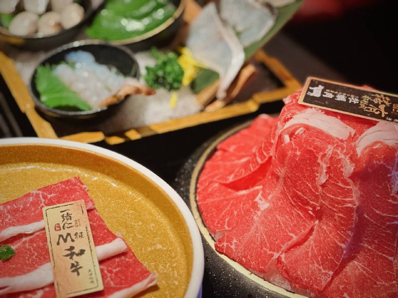 😋在一绪寿喜烧，荔枝吃爽了！最开始吃的牛New 寿喜烧，之前没有尝试过寿喜锅